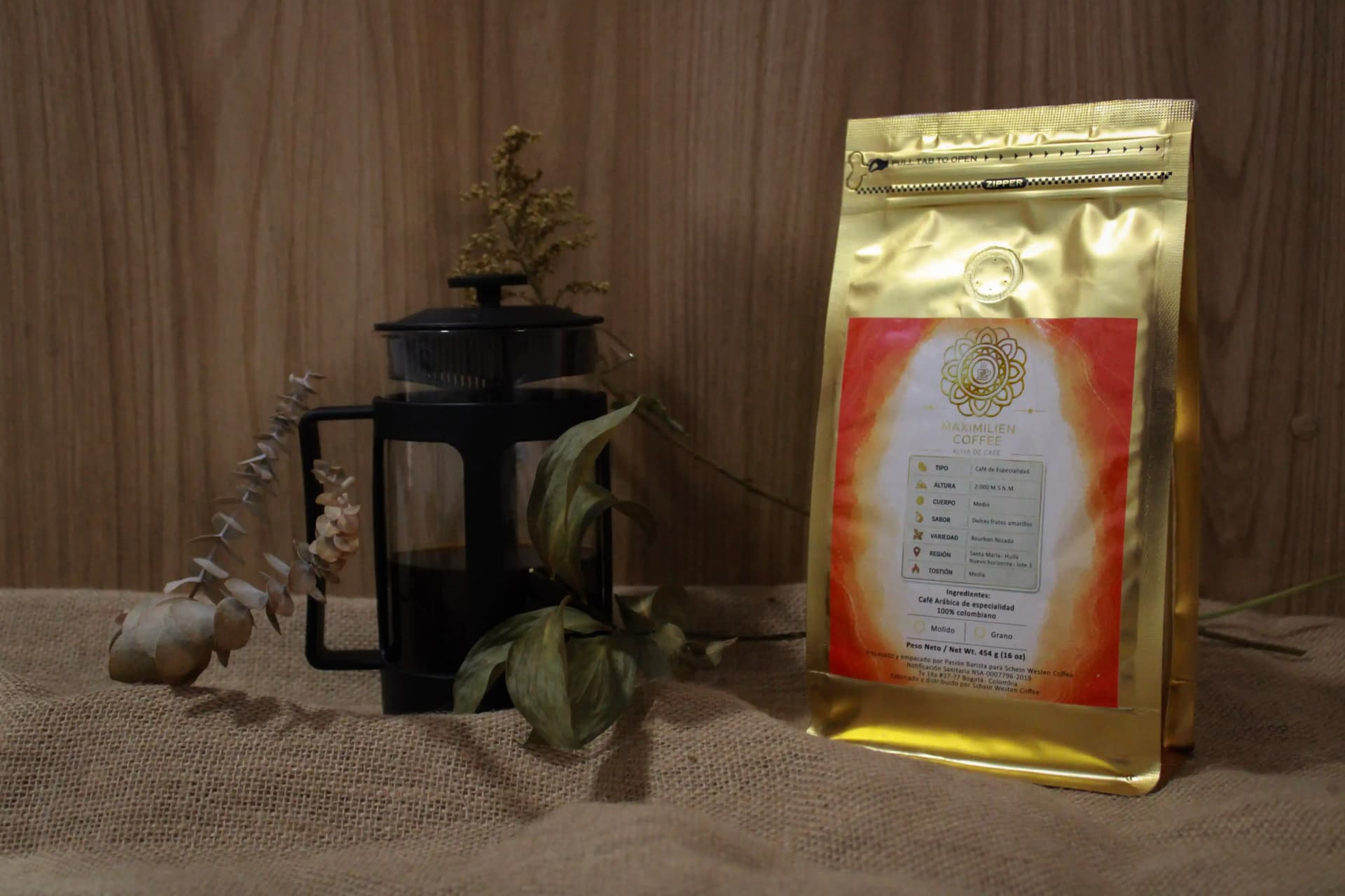 Maximilien Coffee — del Huila